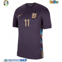 Maglie da calcio Inghilterra Phil Foden #11 Seconda Maglia Europei 2024 Manica Corta